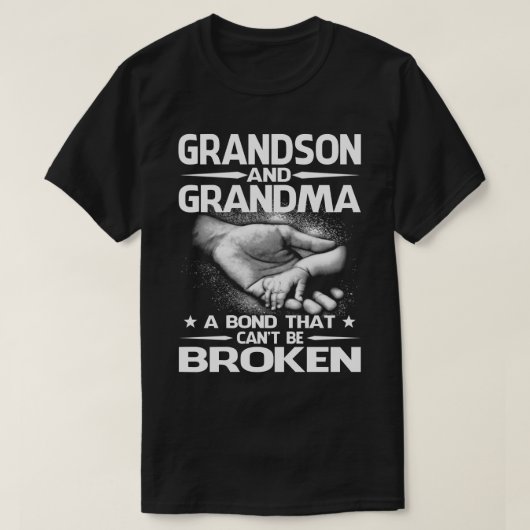GRANDSON und GRANDMA eine Anleihe, die nicht zerbr T-Shirt (Design vorne)