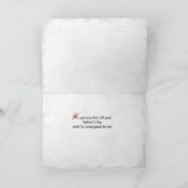 Grandson Vatertag Große Grunge Fußball Karte (Innenseite)