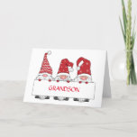 **GRANDSON** VON GNOMES FÜR CHRISTMAS KARTE<br><div class="desc">VIELEN DANK,  DASS SIE VON EINER MEINER ACHT GESCHICHTEN GESCHAFFEN HABEN!</div>