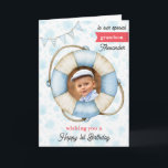 Grandsons Foto Geburtstagskarte Karte<br><div class="desc">Grandsons Foto Geburtstagskarte: Schöne Grußkarte. Feiern Sie Ihren ersten Geburtstag mit dieser bezaubernden Schönheitskarte. Passen Sie es Ihrem Enkel an oder fügen Sie seinen Namen für eine personalisierte Touch hinzu. Diese Karte ist perfekt für Kinder, sie bringt fröhliche Wünsche und ein Gefühl des Staunens zu ihrer Geburtstagsfeier. Machen Sie ihren...</div>