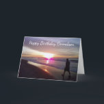 *GRANDSONS GEBURTSTAG* STRAND UND LIEBE FÜR IHN  KARTE<br><div class="desc">Diese Karte ist so hübsch und voller Glückseligkeit für den Geburtstag in eurem Leben!  DANKE,  dass ich bei 1 meiner 8 Läden angehalten habe!!! Das ist übrigens Myrtle Beach!</div>