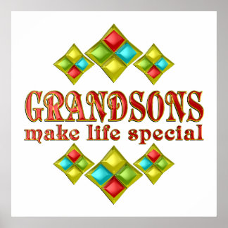 GRANDSONS MACHEN LEBEN BESONDERS POSTER