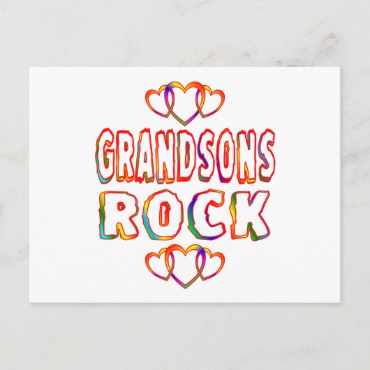 Grandsons Rock Postkarte (Vorderseite)
