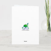 Grandtochter 19. Geburtstag Butterfly Garden Card Karte (Rückseite)