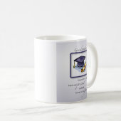 Grandtochter Abschluss Glückwunsch Kaffeetasse (VorderseiteRechts)