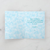 Grandtochter Blue Fairy 8. Geburtstag Karte (Innenseite)