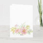 Grandtochter Bride Wedding Day Glückwunsch Karte (Rückseite)