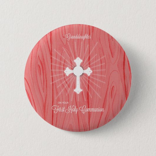 Grandtochter First Communitycross und Rays Button (Vorderseite)