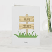 Grandtochter Fünfter Geburtstag Niedlich Pink Slot Karte (Rückseite)