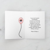 Grandtochter Geburtstagskarte - Cupcake Princess Karte (Innenseite)