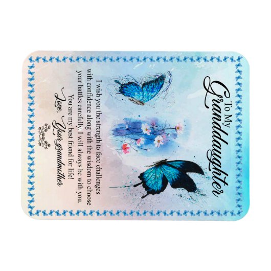 Grandtochter-Geschenk | Liebe Großmuttergruppe Magnet (Horizontal)