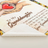 Grandtochter-Geschenk | Liebe Großmuttergruppe Sherpadecke (3/4)