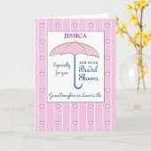 Grandtochter im Gesetz als Individuelle Name Brida Karte (Gelbe Blume)