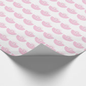 Grandtochter Taufe Herzlichen Glückwunsch Pink Chi Geschenkpapier (Ecke)
