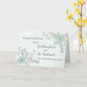 Grandtochter und ihr Ehemann gratulieren Karte (Gelbe Blume)