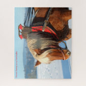 Grandtochter Xmas Jigsaw Puzzle (Vertikal)