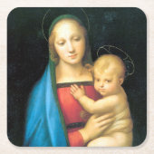 Granduca Madonna, Raphael Rechteckiger Pappuntersetzer (Vorderseite)