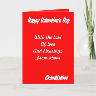 Grandvatervalentiner Tag Grußkarten Feiertagskarte