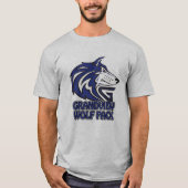 Grandview High School Wolf Pack T T-Shirt (Vorderseite)