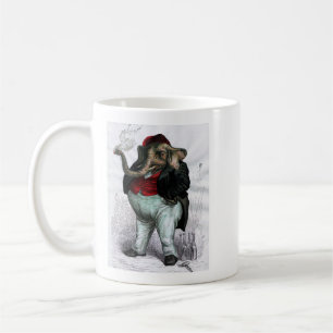 Grandville Sheeple Zendula Elephant Coffee Tasse