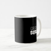 Grandy Squad Cool Funny Oma Opa Kaffeetasse (VorderseiteRechts)