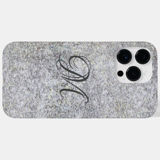 Granit Black Case-Mate iPhone Hülle (Rückseite (Horizontal))