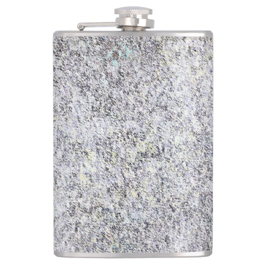 Granit Black Flachmann (Vorderseite)