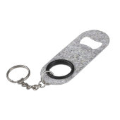 Granit Black Mini Flaschenöffner (Vorderseite Schrägansicht)