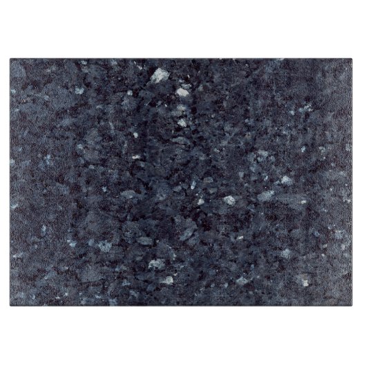 GRANIT BLAU-SCHWARZES 1 SCHNEIDEBRETT (Vorderseite)