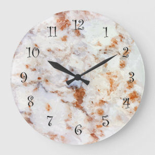 Granit-Blick Wand Küchenuhren Große Wanduhr