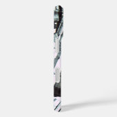 Granit-dünne Sektion Monogramm-Rock-Textur Case-Mate iPhone Hülle (Rückseite / Rechts)