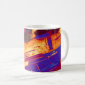 Granit-Dünnschnitt mit Gipsplatte Kaffeetasse (VorderseiteRechts)