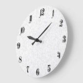 Granit Große Wanduhr (Winkel)