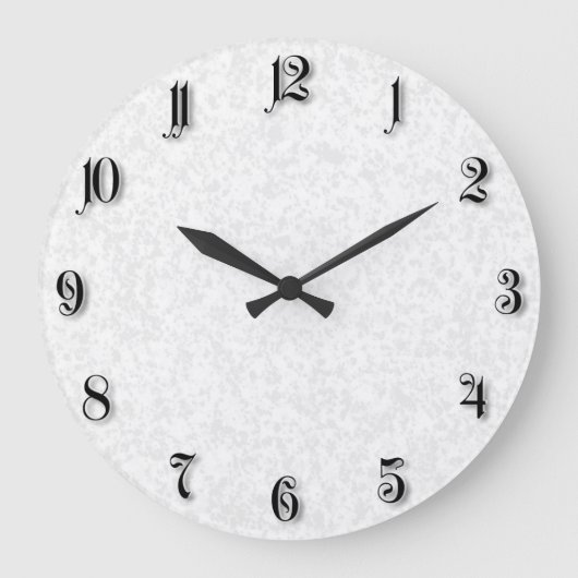 Granit Große Wanduhr (Vorderseite)