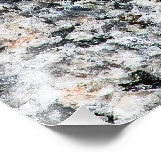 Granit - Hard Rock Fotodruck (Ecke)