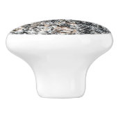 Granit - Hard Rock Keramikknauf (Seitenansicht)