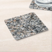 Granit - Hard Rock Rechteckiger Pappuntersetzer (angewinkelt)