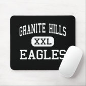 Granit-Hügel - Eagles - hoch - EL Cajon Mousepad (Mit Mouse)