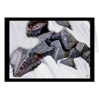 Granit in einer Snowfield-Karte