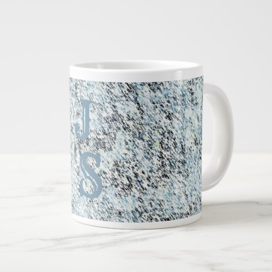 Granit Jumbo-Tasse (Vorderseite Rechts)