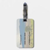 Granit Landkreis Montana Gepäckanhänger (Rückseite vertikal)