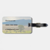 Granit Landkreis Montana Gepäckanhänger (Rückseite horizontal)