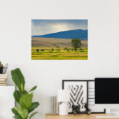 Granit Landkreis Montana Poster (Heimbüro)