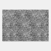 Granit Mosaik Abstrakt Stone Marmormuster Geschenkpapier Set (Vorderseite 3)