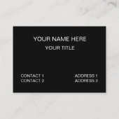 Granit Mosaik Abstrakt Stone Marmormuster Visitenkarte (Rückseite)