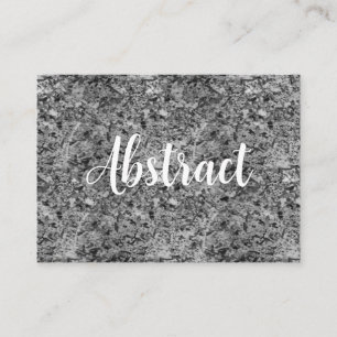 Granit-Mosaik-Abstraktes Stein-Marmor-Muster Visitenkarte