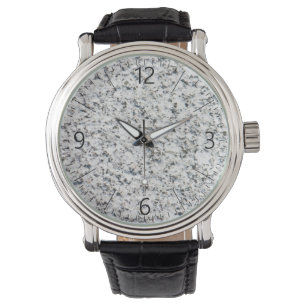 Granit-Oberflächenmuster Armbanduhr