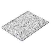 Granit-Oberflächenmuster Notizblock (Linke Seite)