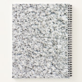 Granit-Oberflächenmuster Notizbuch (Rückseite)