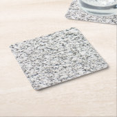 Granit-Oberflächenmuster Rechteckiger Pappuntersetzer (angewinkelt)